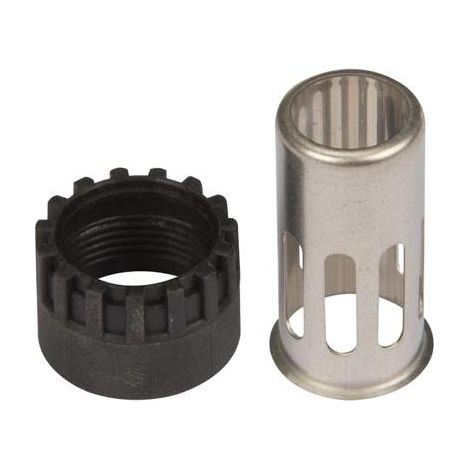 Portasol Spannzangenhalter SPT 18, GAS/PRO/SP2 Zubehör, schwarz grau Metall, 5 g, 5 x 1 cm, geeignet für Super Pro 125 Lötkolben Ersatzteil (1/2)