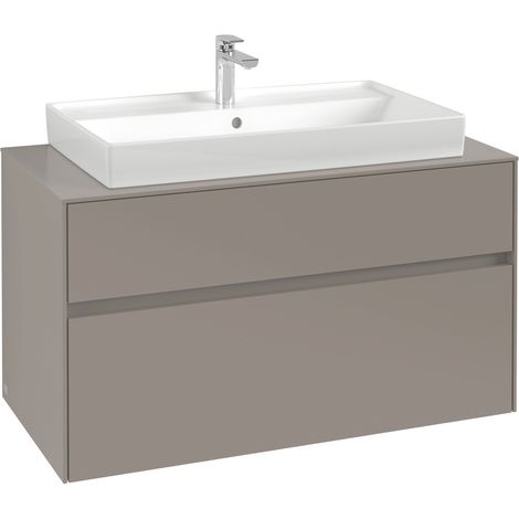 Villeroy & Boch Collaro Waschbeckenunterschrank, Waschbecken (1/2)