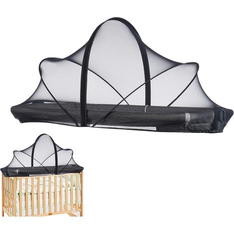 Universelles Moskitonetz für Babybetten, tragbares und faltbares Zelt, für Kinderbetten und Gästebetten, 55 x 100 x 55 cm