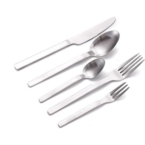 ménagère 30 pièces couverts pour jusqu’à 6 personnes acier inoxydable 18/10 finition brillante set de couverts pour la table compatible lave-vaisselle (1/3)