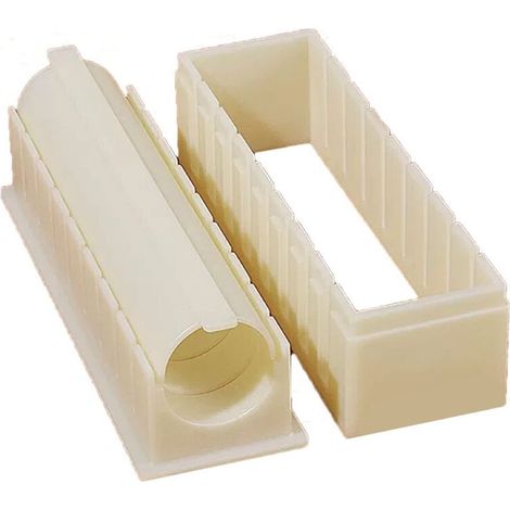 Kit de fabrication de sushis, moule multifonctionnel pour rouleaux de riz à sushi, moule à sushi maison pour le déjeuner des enfants, le bento et le bricolage à la maison (rond) (1/5)
