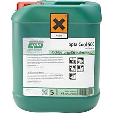 Refrigerante lubrificante alto poderío Opta Cool 500, lata de 5 l