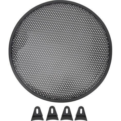 GARRYFIZH Grille de protection circulaire en fer de 12 pouces pour caisson de basses de voiture/camping-car (1/5)
