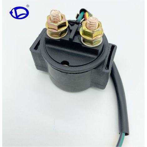 Relais de démarreur moto Wenzhou Shuangli 12V - Vente directe d'usine de pièces détachées pour motos TRX250 (1/4)
