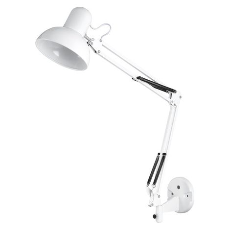 Flexo de pared Samassi E27 Blanco
