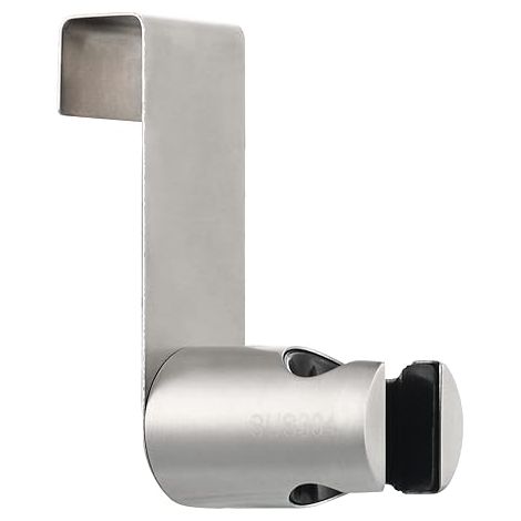 Universelle Bidet-Handbrausehalterung, Edelstahl-Handbrausehalterung ohne Bohren, WC-Bidet-Sprühhalterung