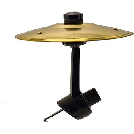 Mini piatti per auto, piatti antiurto per bocchette di ventilazione, piatti per batteria per auto per amanti della musica, facile installazione per tutti i tipi di veicoli (oro)