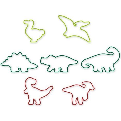 Cortador de galletas de dinosaurios, 7 piezas, Delicia Tescoma (1/3)