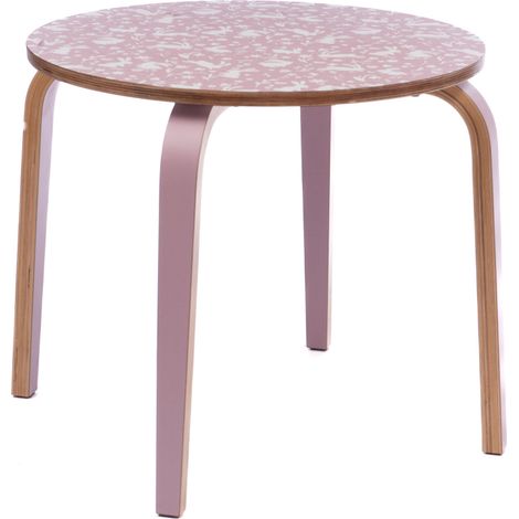 Amadeus - Table enfant rose lapin (1/3)