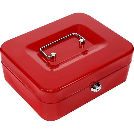 kippen 10033R2 - Cassetta Portavalori Rossa, Dimensioni: 200X160X90 mm (1/3)