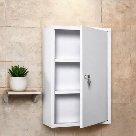 Meuble de salle de bain bianco en acciaio 40 x 18 x 60 cm (1/5)