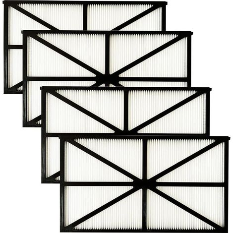 Lots de 4 voitures filtrant le filtre RCX70101PAK2 Hayward SharkVac, compatibles avec les robots nettoyeurs de piscine enterrée Hayward AquaVac, TigerShark et SharkVac. (1/5)