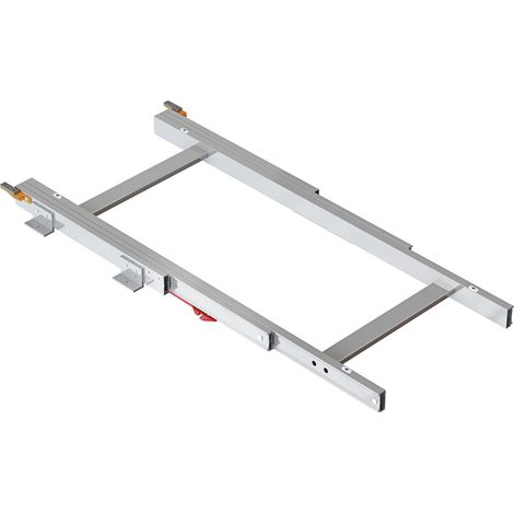 Emuca Führung Twice Top für Gleittisch, Aluminium, matt eloxiert (1/5)