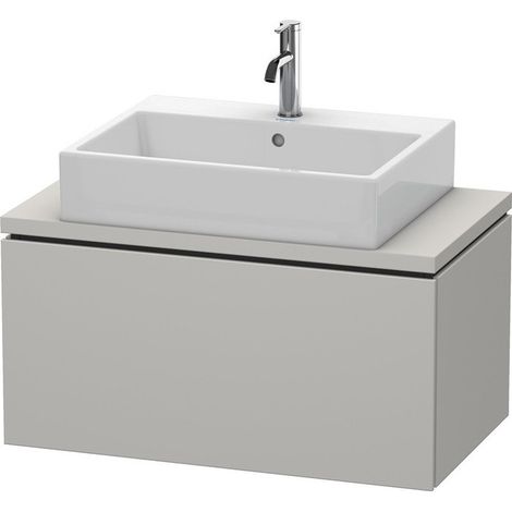 Consolle bassa L-CUBE 400x820x477mm cemento