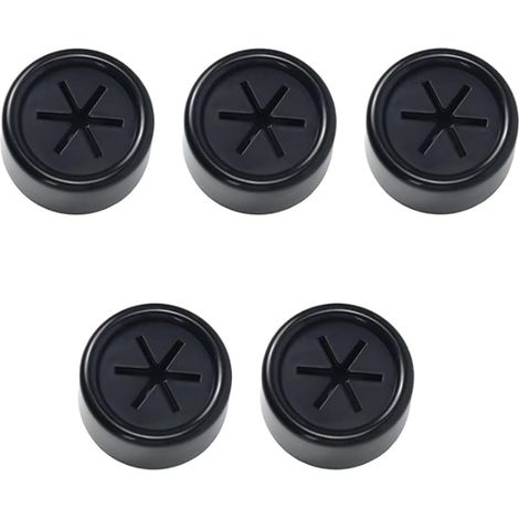 Lot de 5 Porte Torchon Cuisine Noir Accroche Serviette Salle de Bain sans Perçage Crochet Adhesif Mural Puissant Design en Croix en Silicone Souple pour Rangement Maison et Placard Installation Facile (1/5)
