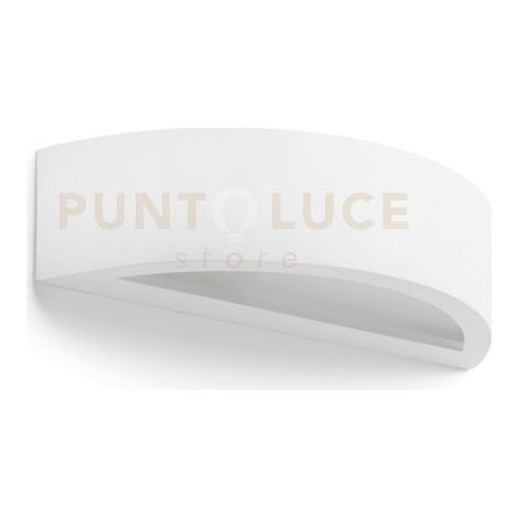 TECNICO Lampada Da Parete Andros In Gesso Bianco