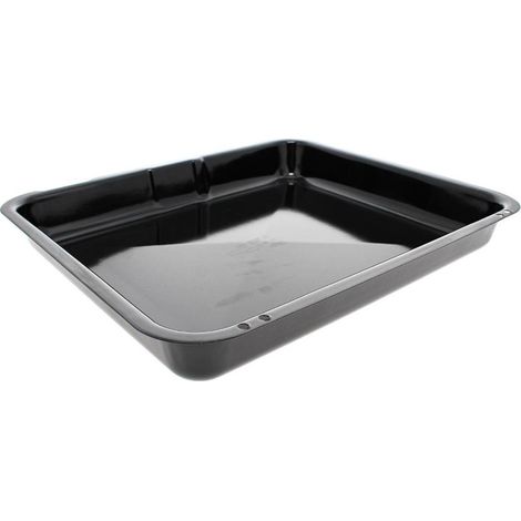 Enamelled Grill Pan Black for Indesit/Hotpoint/Jackson Cookers and Ovens (1/3)
