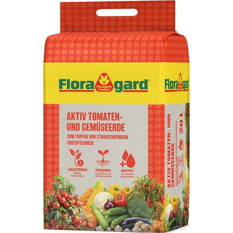 Floragard® Aktiv Tomaten- und Gemüseerde - 20 Liter