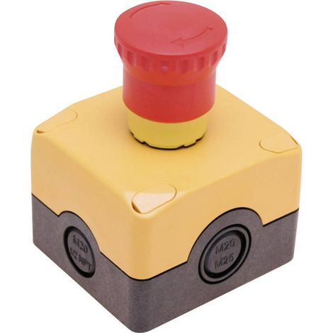 Pizzato Elettrica ES AC31003 Interruttore di arresto di emergenza nell'alloggiamento 250 V/AC 6 A 1 NC IP67 1 KIT