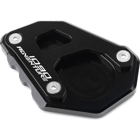 (1090 noir) Compatible avec les modèles 1290, 1190, 1090, 1050 Adventure et 1290 Super Adventure R : béquille latérale, extension et plaque de support. MaxPower (1/4)