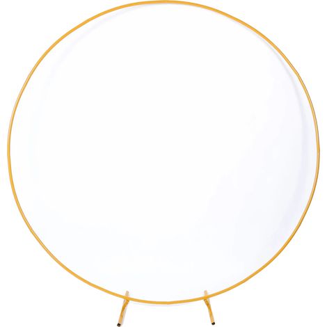 Arche de mariage, assemblage facile, décoration polyvalente, 2.2m(86.6in), or (1/2)