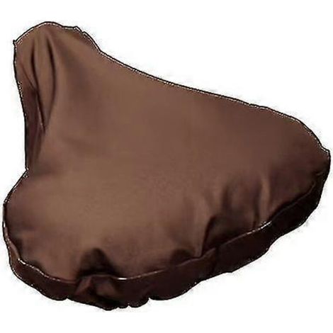 Waterproof bicycle saddle cover with drawstring, waterproof protection, rain and dust protection (red) - AquaForge (1/4)