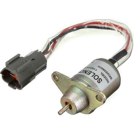 Diesel Fuel Shut Off Stop Solenoid 11923377932 For Yanmar John Deere Tractor