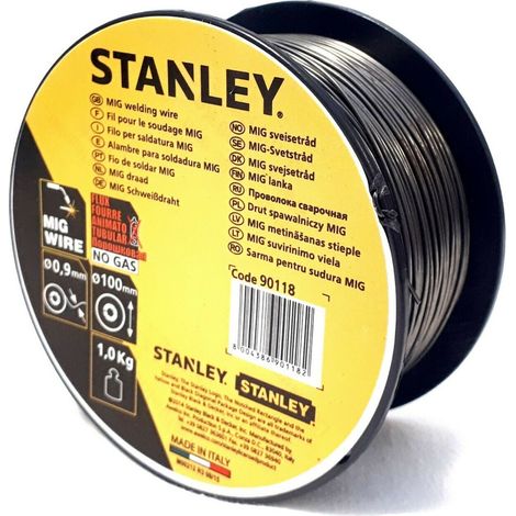 Fil de soudage Stanley FLUX 0 9 mm 1 kg