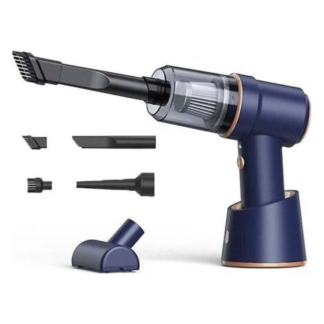 QORVA-Aspirateur de voiture et de maison 2 en 1 80000pa, chargement sans fil, souffleur à haute pression, souffleur à main D