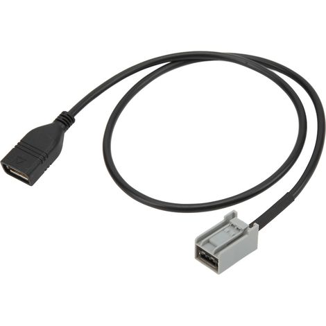 Câble adaptateur USB AUX pour voiture 39114TF000, prise en charge MP3 MP4 WMA de remplacement pour MITSUBISHI ASX à partir de 2009 (1/5)