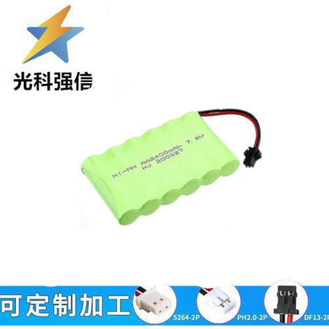 The NI-MH AA 2400mAh 7.2V battery pack is compatible with Smith's single-channel micro infusion pump 2.54.