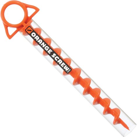 Tent Ground Anchor - ABS Plastic - 18 cm - For Tents Tarps Outdoor Garden Use - Set of 6 (1/5)