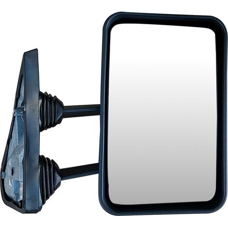 SPECCHIO RETROVISORE DESTRO BRACCIO CORTO MANUALE - COVER COLORE GRIGIO - NON RISCALDATO - IVECO - Daily 1996 - 93936853