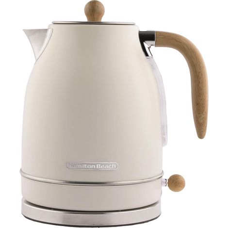 Hamilton Beach Scandi Jug Electric Kettle Matte Cream 1.7L (1/5)