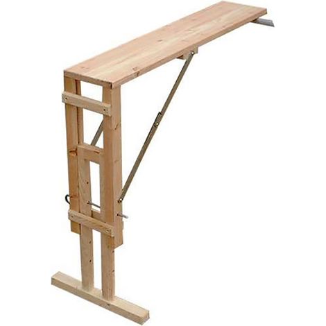 Echelle Direct – Taquet d'escalier pour échelle – Longueur 122cm – Accessoire pour travaux en hauteur – BTA057 (1/2)