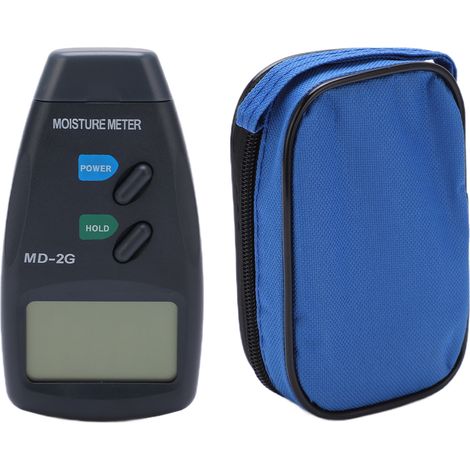 MD‑2G Wood Moisture Meter LCD Digital Contact Wood Humidity Tester High Accuracy Moisture Detector (1/5)