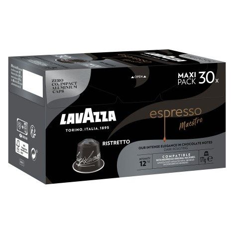 Capsules de café Lavazza Ristretto - Boîte de 30 (1/3)