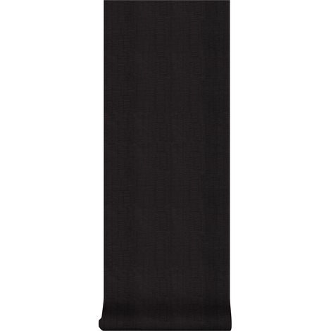 Superfresco Easy - Vliestapete - Glenn - Uni - Struktur - Schwarz - 10m x 52 cm