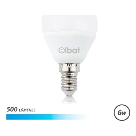 Elbat Birne led g45 - 6w - 500lm - e14 - lum weiß light