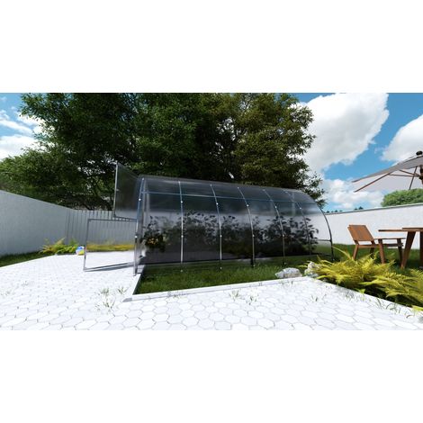 Gewächshaus KLASIKA Easy 12m² 3x4m Polycarbonat 6mm