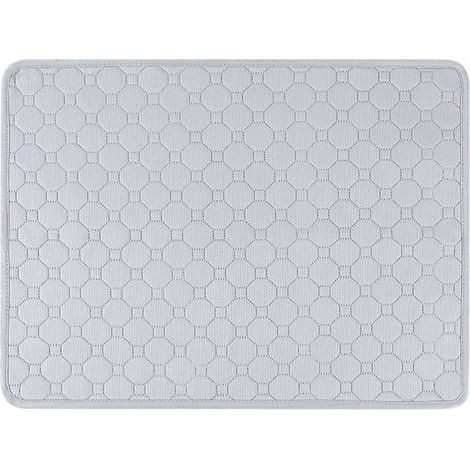 Tapis éducatif pour animaux – Gris clair – Taille S – Dimensions 60 × 45 cm (1/5)