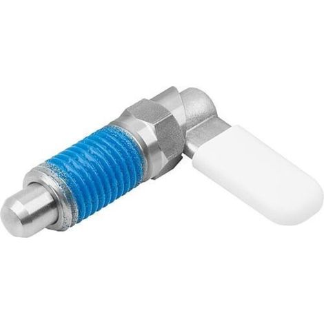KIPP Sperrriegel M12x1,5 Ø8 Form CP Kappe Edelstahl ohne Mutter (1/3)