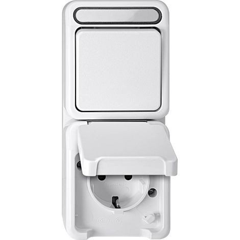 MERTEN MEG3494-8019 CEE 7/3 BLANC PRISE DE COURANT (1/2)