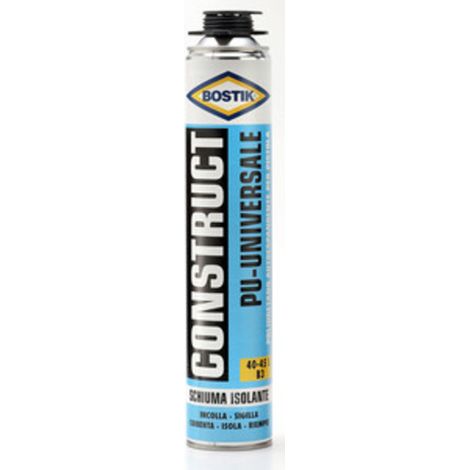 BOSTIK SCHIUMA POLIURETANICA 750 ML P/PISTOLA Q.TA 12