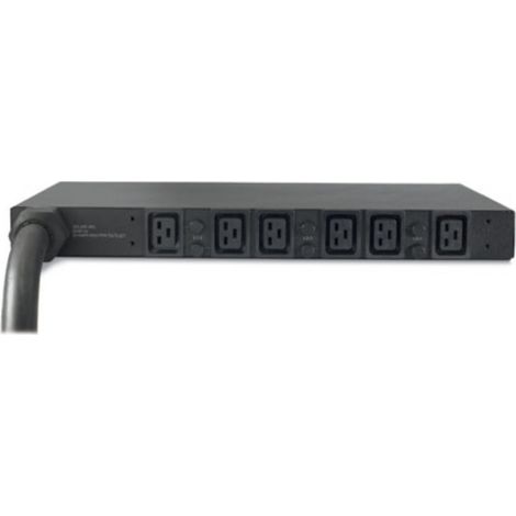 APC Basic Rack PDU AP7526 unité de distribution d'énergie 6 sortie(s) CA 1U Noir (1/2)