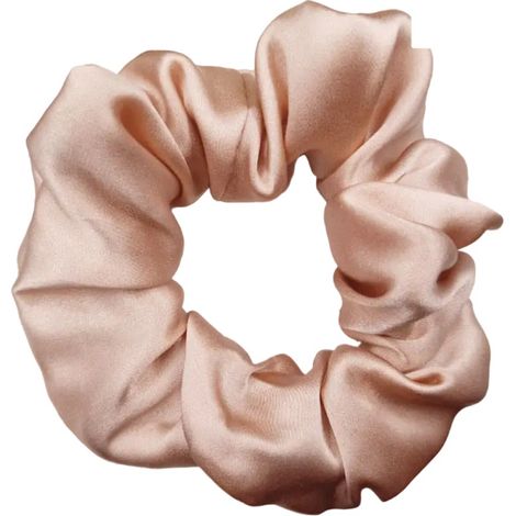 Scrunchie Soie - Élastique Cheveux Extensible 10 à 20 cm - Largeur 3,5 cm - Accessoire Coiffure Féminin - Lot de 6 (1/5)
