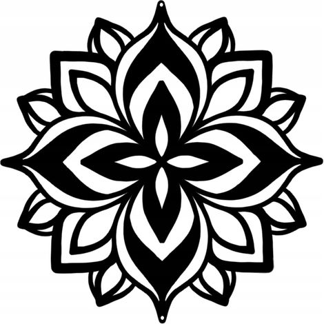 Blumenanhänger, Frühlingsdekoration, schwarzes durchbrochenes Ornament