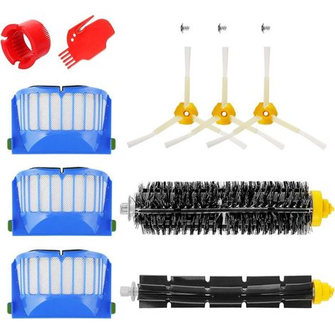 Ersatzteile für Roomba 600 Serie, Wartungsset, Reinigungsset für 650620651621615616605, 10er-Packung MULTI-WAY