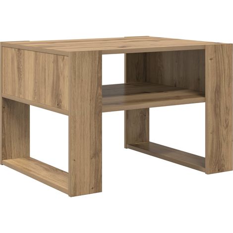 Maison Exclusive - Couchtisch Artisan-Eiche 66 x 53 x 45 cm Holzw