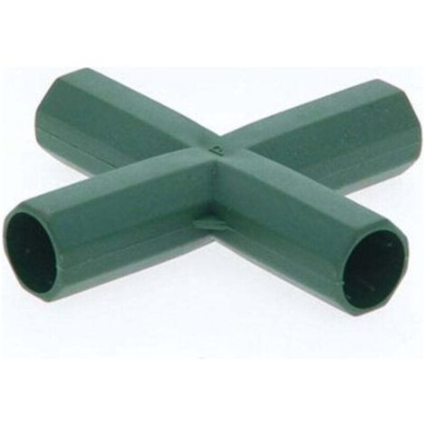 4 Stück 16-mm-Gewächshausrahmen-Verbinder aus PVC, 5 Arten von stabilen Stützrohren, robuste Rohrverbinder, Rohrhalterungsadapter